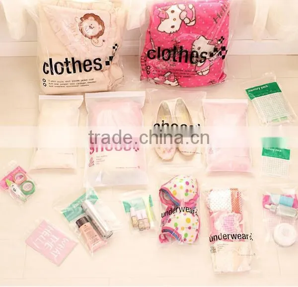 Q1103 Multi Functional Plastic Travel Transparent Waterproof Bag photo-2