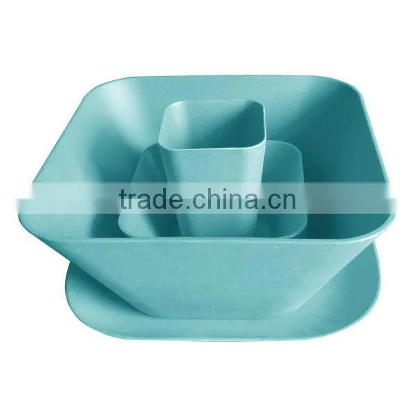 Biodegradable Eco Bamboo Fiber Tableware,dinner Set 2016 New photo-4