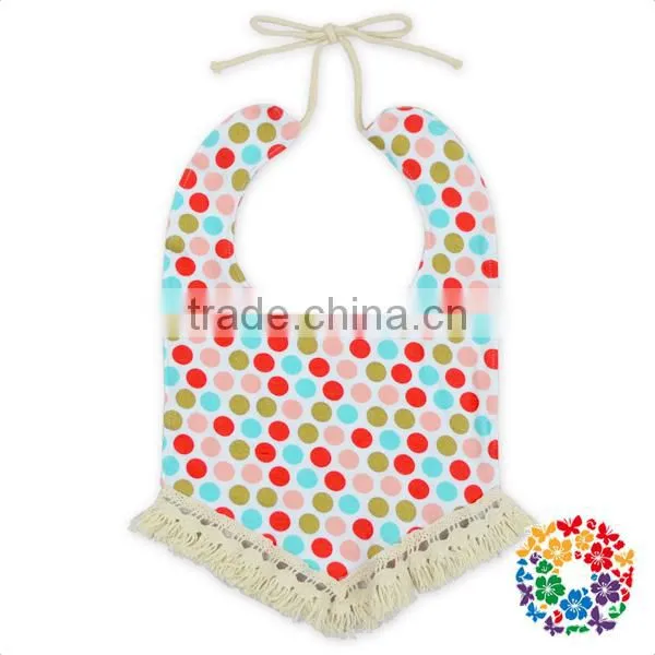 Hot Sales New Design 100% Cotton Lovely Baby Bandana Drool Bibs photo-6