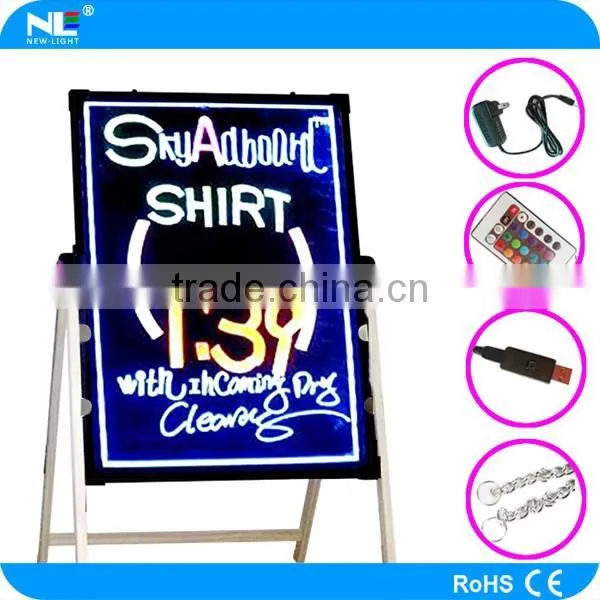 Kids LED Writing Board/ Wireless LED Message Board/ LED Illuminated Message Board photo-6