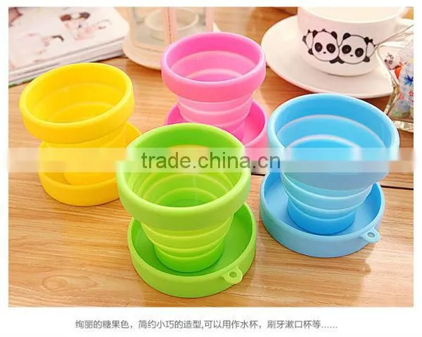 Silicone Rubber Folding Cup Silicone Rubber Tablet Case Silicone Cup Set photo-4