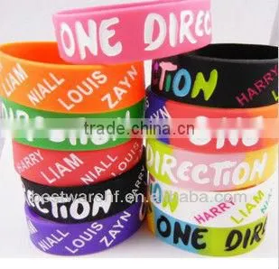 Glowing in Dark Adult Size Silicone Wristbands photo-6