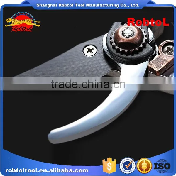 8" Bypass Garden Pruning Shears Plant Fruit Scissors Pruner Snip Gardening Secateurs Hand Tool photo-5