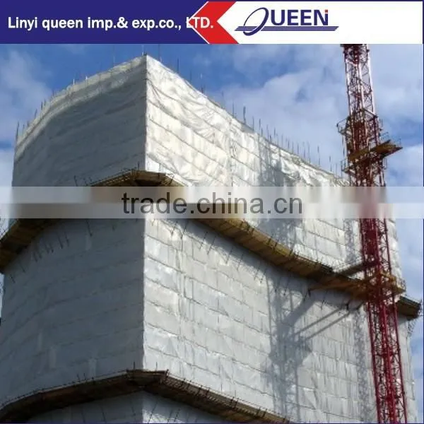 PE Leno Tarp Construction Plastic Reinforced Scaffold Sheeting for a Clean Construction Site photo-2