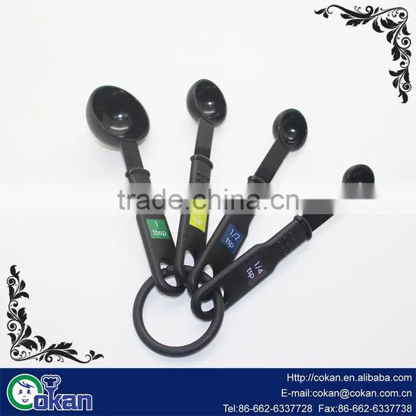 Cooking Tool Plastic Measuring Spoons Set of 4 photo-3