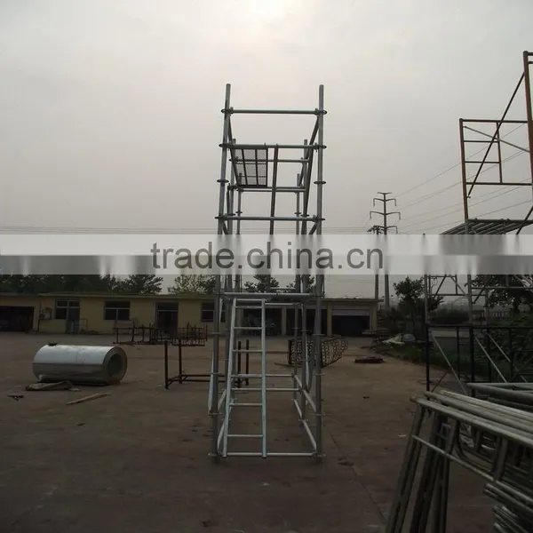 Galvanized Ringlock Scaffolding System Ringlock for High Rise Building. photo-3