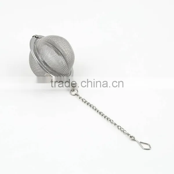 Tea Strainer Stainless Steel Wire Mesh Tea Infuser Strainer Kettles Locking Spice Egg Shaped Tea Ball Strainer