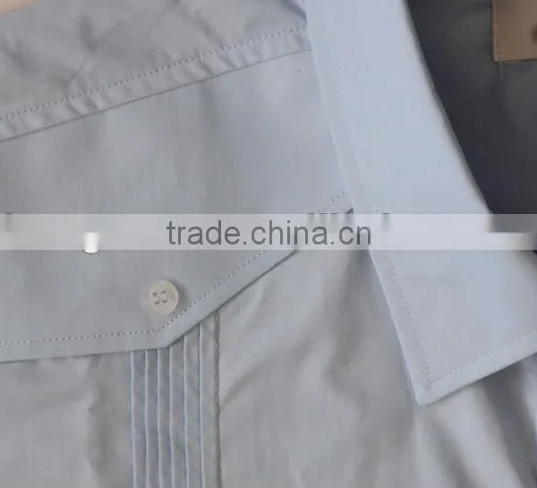 Men's 100% Cotton Guayabera Shirt With Long Sleeve and Pintuck photo-3
