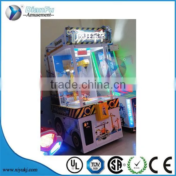 Crazy Doll Plush Toy Claw Crane Machine/Crazy Crane Claw Redemption Game Machine for Sale photo-6