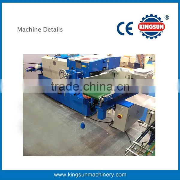 Automatic Book Cover Gate Folding & Trimming Machine photo-3