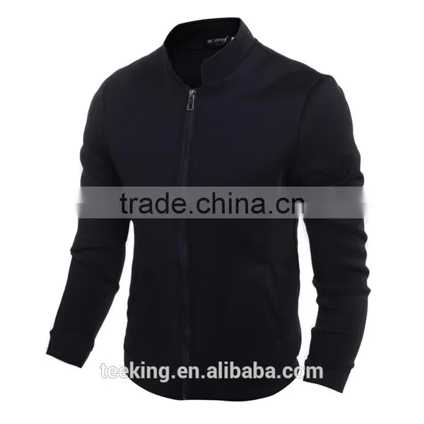 Custom Men's Cotton Hoodie Baseball Varsity Jacket photo-2