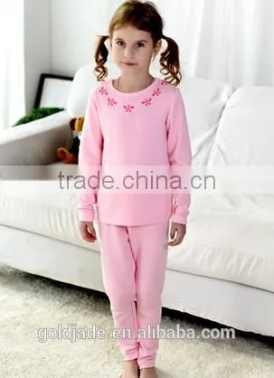 100% Cotton Kids Pajama Blank Boys and Girls Shirts+pants Pajama Sleepwear Baby Pajamas photo-6