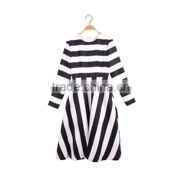 Maxnegio Digital Full Printed Maxi Long Sleeve Women Casual Dress photo-3