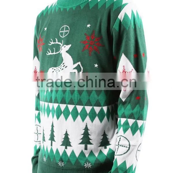 China Apparel Clothing Unisex Mens Christmas Sweater Wholesaler photo-4