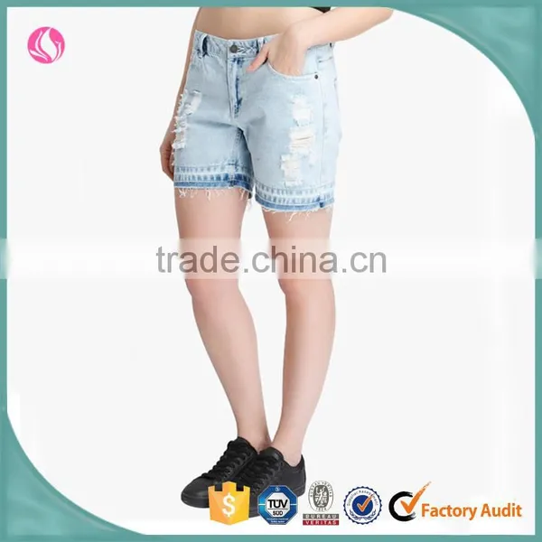 Woman Mma Shorts,Distressed Denim Shorts Women Apparel photo-2