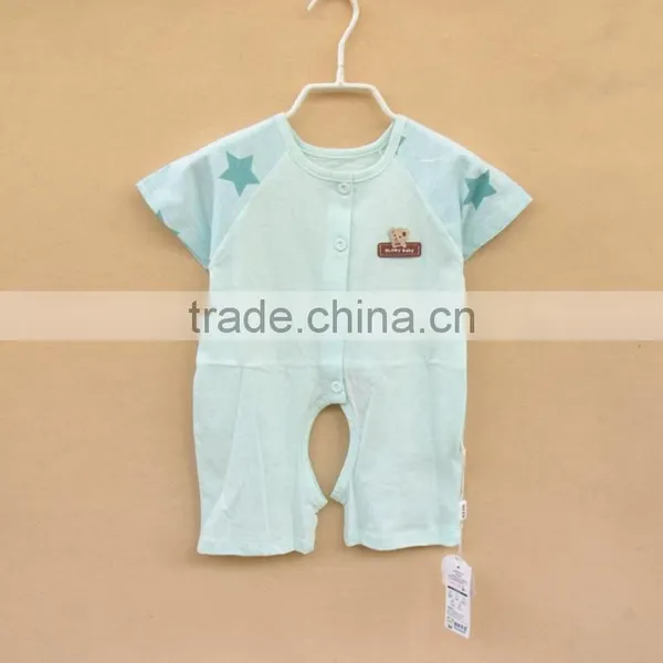 Wholesale Summer Striped Girls Baby Rompers Cotton Clothing photo-2