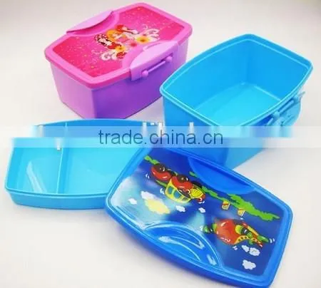 Children Lunch Box With Tray Inside/Food Storage Container photo-6