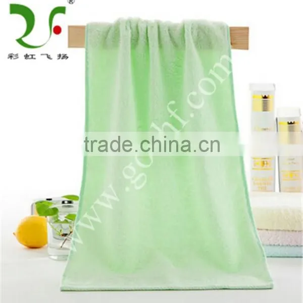 Good Quality 16S Sprial Bamboo Plain Dyed Jacquard Hand Towel photo-4