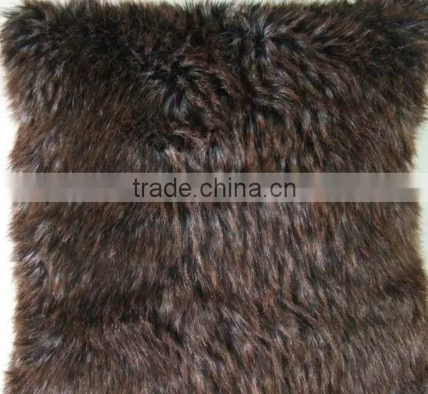 PV Plush Cuting Fabricc Cushion