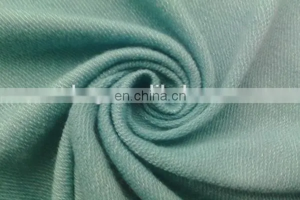 Winfar Textile Plain Dyed Knit Polyester Rayon French Terry Fabric for Sportswear photo-2