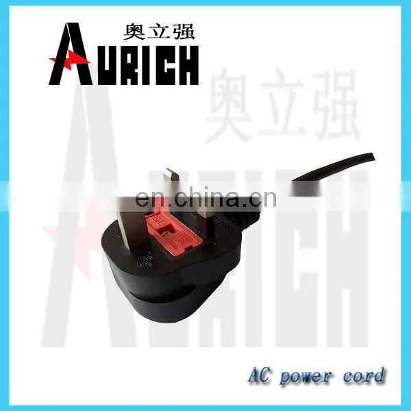 3 Pin Adaptor Plug Solid Style Electrical Plug H05vv-f Power Cord for Hair Straightener photo-4