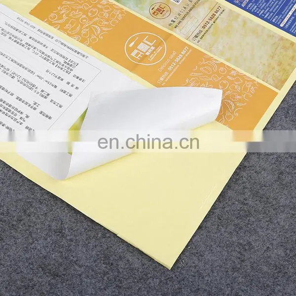 Factory Price Custom Waterproof Medicine Bottle Self Adhesive Sticker,food Paper Self Adhesive Label photo-4