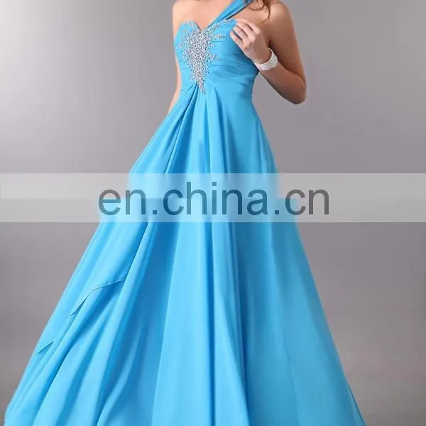 2015 Grace Karin Sweetheart A-line One Shoulder Evening Dresses Without Sleeves CL3120-2 photo-5