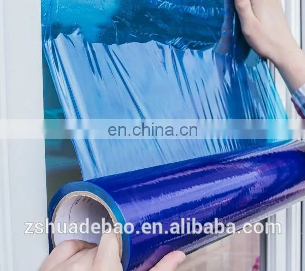 Dustless Self Adhesive Protective PE Film Hard Floor Dust Free Film photo-4