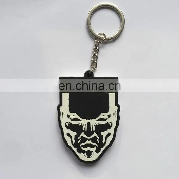 Best Selling Keyring With Logo Souvenir PVC Keychain photo-2