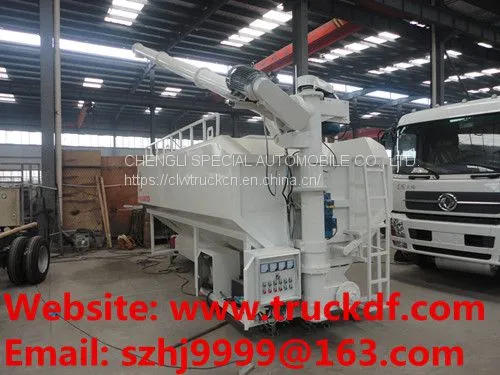 Igh Quality and Competitive Price CLW Brand 20m3 10tons Animal Feed Transporting Truck for Sale photo-2