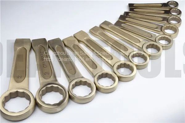 Non-sparking Box End Stricking Wrench,Hazardous Area Striking Wrenchm,Hammering Wrench photo-4