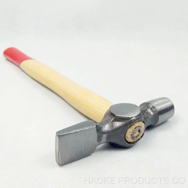#45 Forged Carbon Steel Hand Tools Wooden Handle Engineer's Cross Pein Hammer photo-4