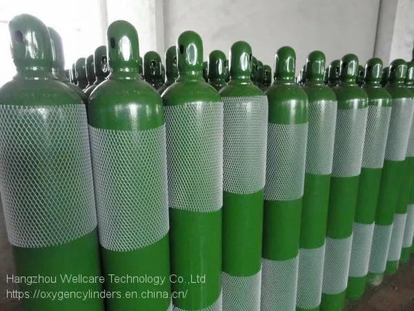 50 L Medical Use Seamless Steel Oxygen Nitrogen Acetylene Hydrogen 150 Bar / 200 Bar Gas Cylinder photo-5