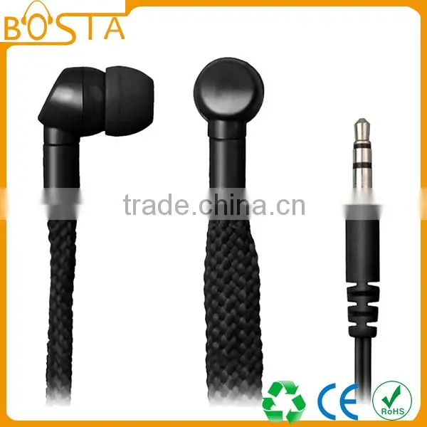In-ear Stylish Fashion Coolest Best Selling Deep Bass Music Shoestring Lanyard Eaprhones photo-3