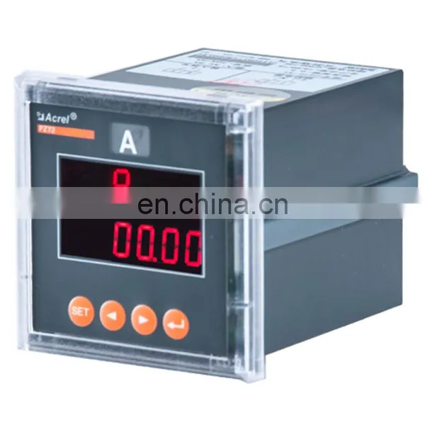 Acrel PZ72-AI/C Single Phase Programmable LED Display Ammeter With RS485 Communication photo-2