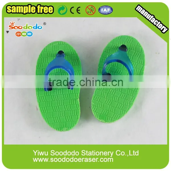 Yiwu Funny Erasers Slipper Shaped List of Funny Gifts 3D Japanese Eraser photo-2