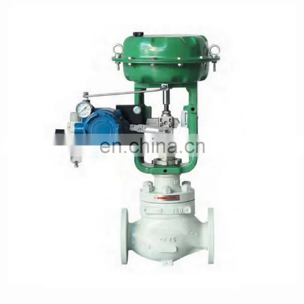 Pneumatic Diaphragm Control Valve With Positioner Pneumatic Actuated Water Steam Globe Valve photo-3
