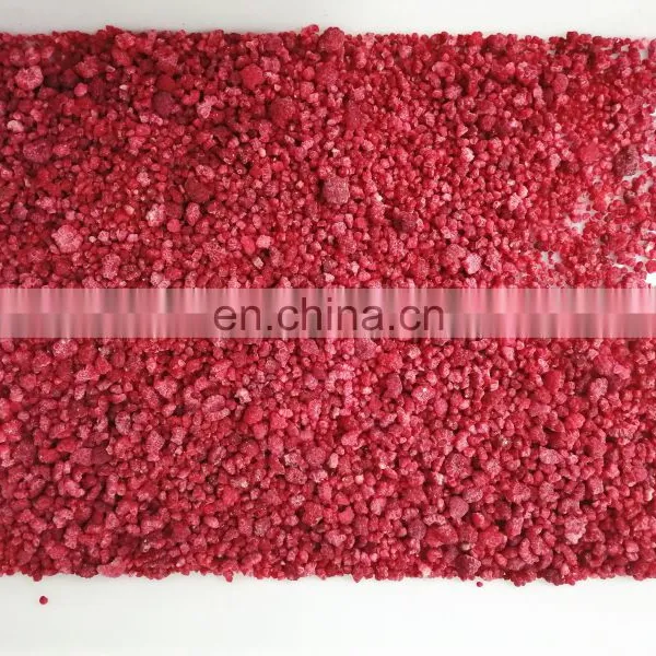 Sinocharm BRC A Approved High Quality IQF Frozen Raspberry Crumble Frozen Raspberry Broken photo-5