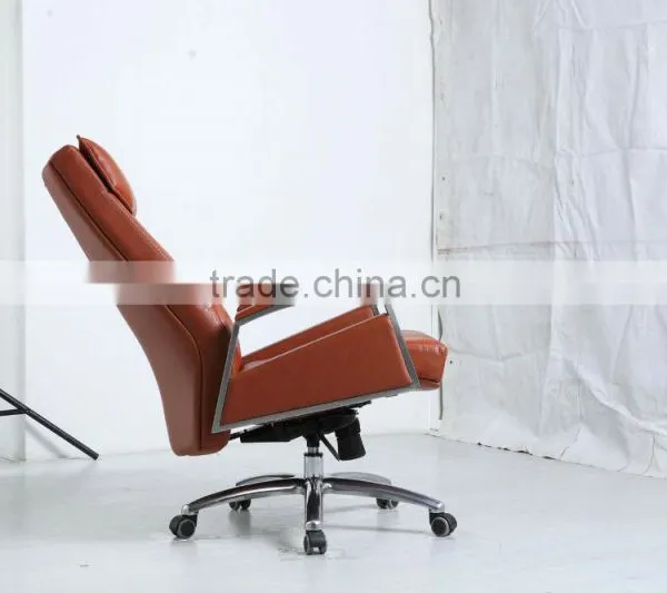 High Back Genuine Leather Luxury Chair Item A902 photo-6