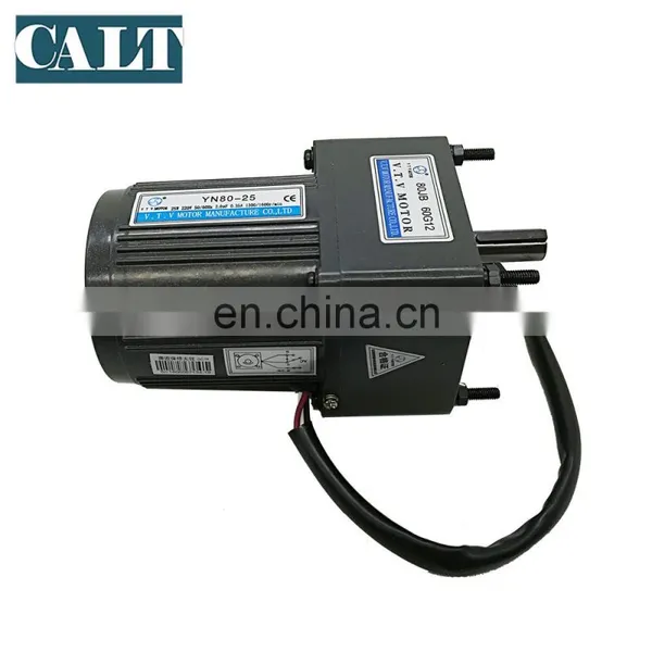 VTV 220Vac 25w Gear Motor Reductor YN80-25 photo-5