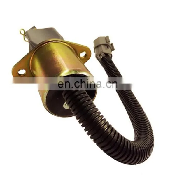 Fuel Flameout Stop Solenoid For Excavator Engine 1751ES-24A3UC12B1S photo-3