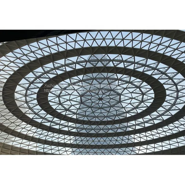 Prefabricated Glass Dome Roof Construction