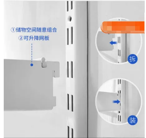 Wardrobe Home Furniture Metal Clothes Wardrobe Closet, Bedroom Hanging Cloth Storage Wire Rack Wire Closet photo-3