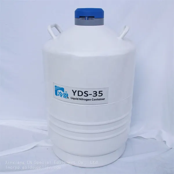 liquid nitrogen cryogenic container for Plastic Processing in Low Temperature Environment in Factories