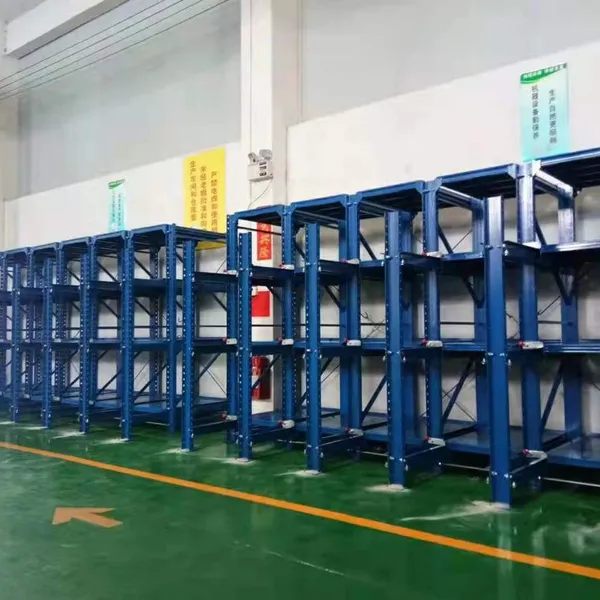 Custom High Load 1000kg/Layer Stacking Metal Sheet Racking Sliding Drawer Type Steel Mould Racks photo-2