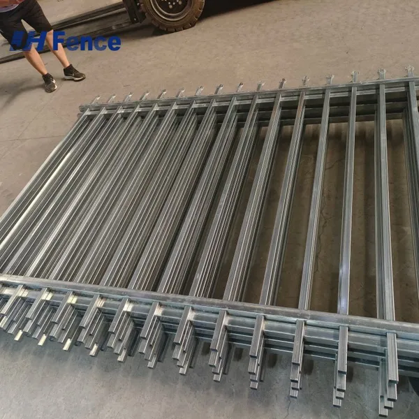 Secure Galvanized Steel Fence | Features Anti-climb Design and Tamper-resistant Construction for Enhanced Property Protection photo-6