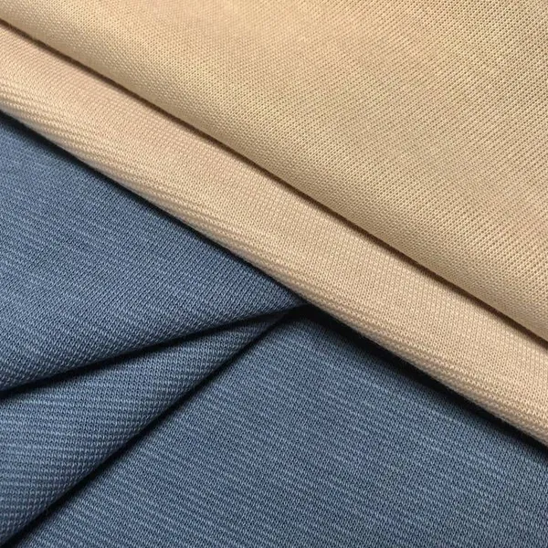 Guangzhifeng 7512# Wafer Double-sided 320g Cotton-polyester Texture Micro-check Double-sided Sweatshirt Suit Fabric for Spring and Autumn photo-2