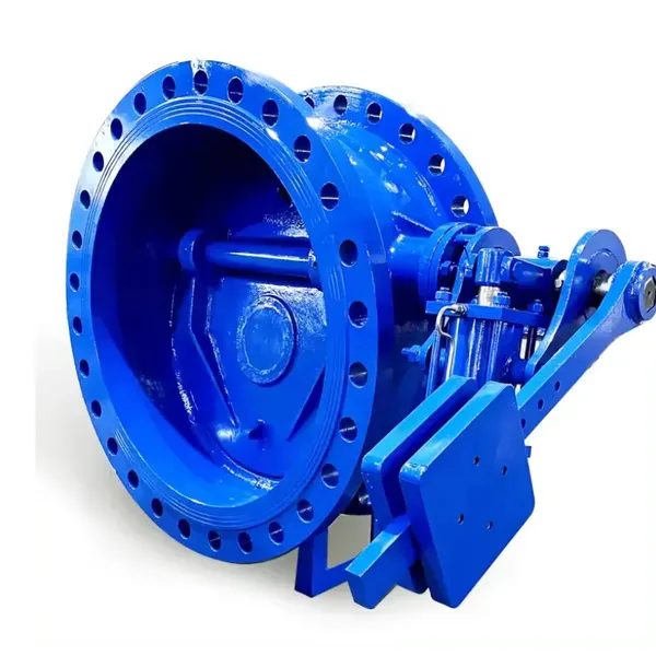 150lb 4 Inch Hydraulic Damper and Counter Weight Slanted Check Valve Butterfly Tilting Check Valve