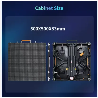 P2.6-P4.81HD Indoor/Outdoor Backlit LED Video photo-3