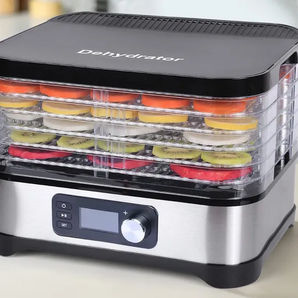 5 Tray Electric Meat Dehydrator Machine With Digital Timer photo-2